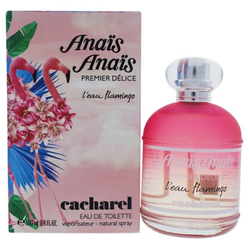 Anais Anais Premier Delice LEau Flamingo by Cacharel for Women - 3.4 oz EDT Spray (Tester)