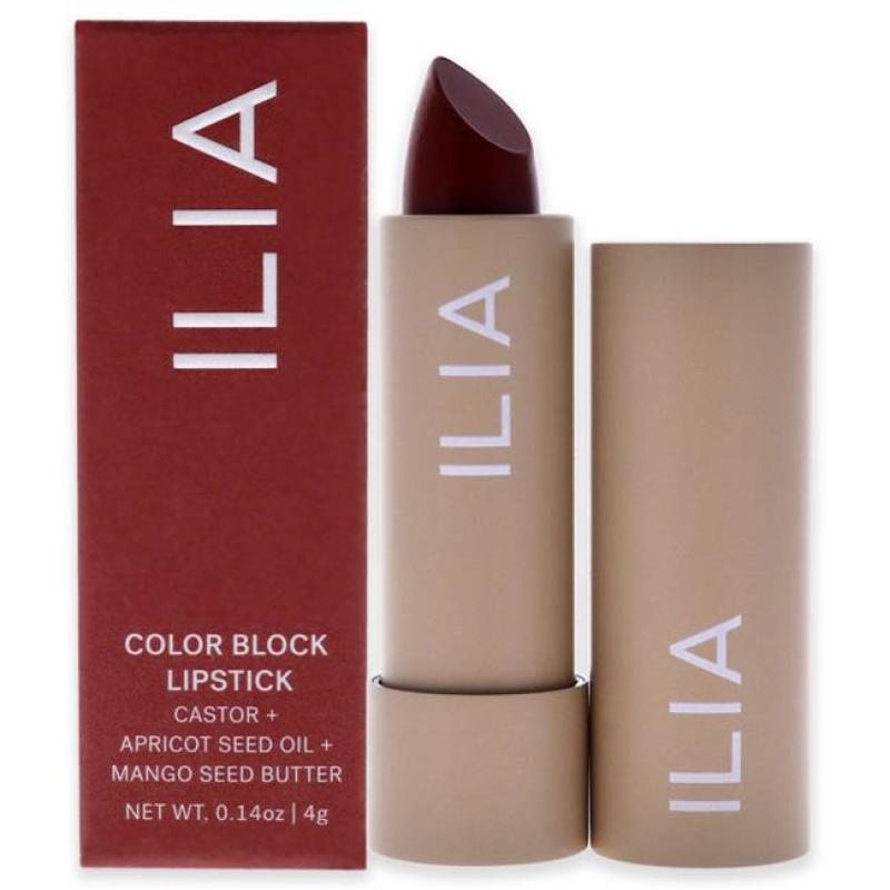 Color Block High Impact Lipstick - Tango by ILIA Beauty for Women - 0.14 oz Lipstick