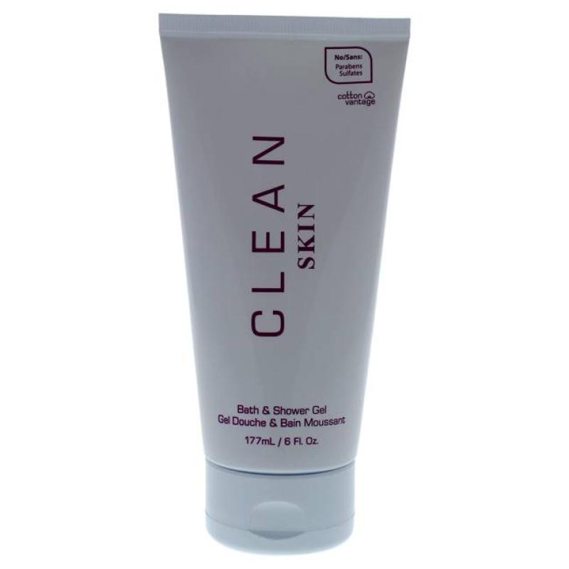 Clean Skin Bath And Shower Gel By Clean For Women - 6 Oz Shower Gel