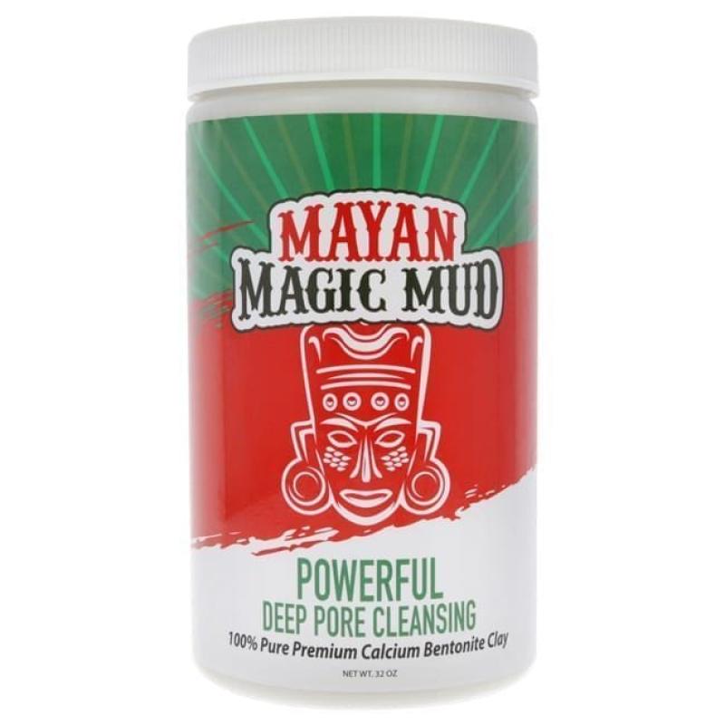 Powerful Deep Pore Cleansing Clay by Mayan Magic Mud for Unisex - 32 oz Cleanser