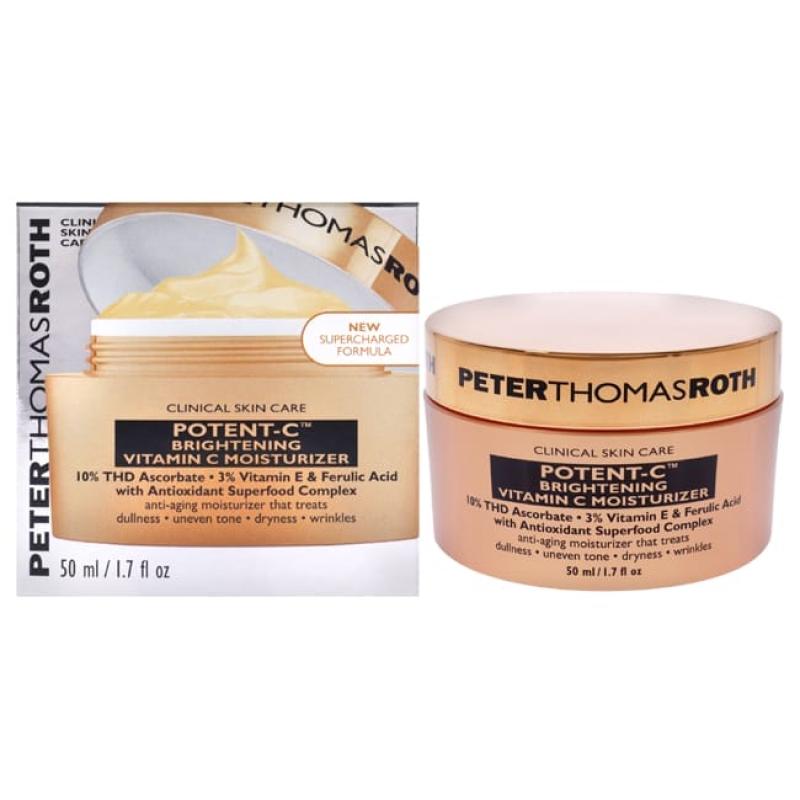 Potent-C Bright and Plump Moisturizer by Peter Thomas Roth for Unisex - 1.7 oz Moisturizer