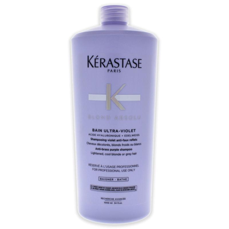 Blonde Absolu Bain Ultra Violet Shampoo by Kerastase for Unisex - 33.8 oz Shampoo