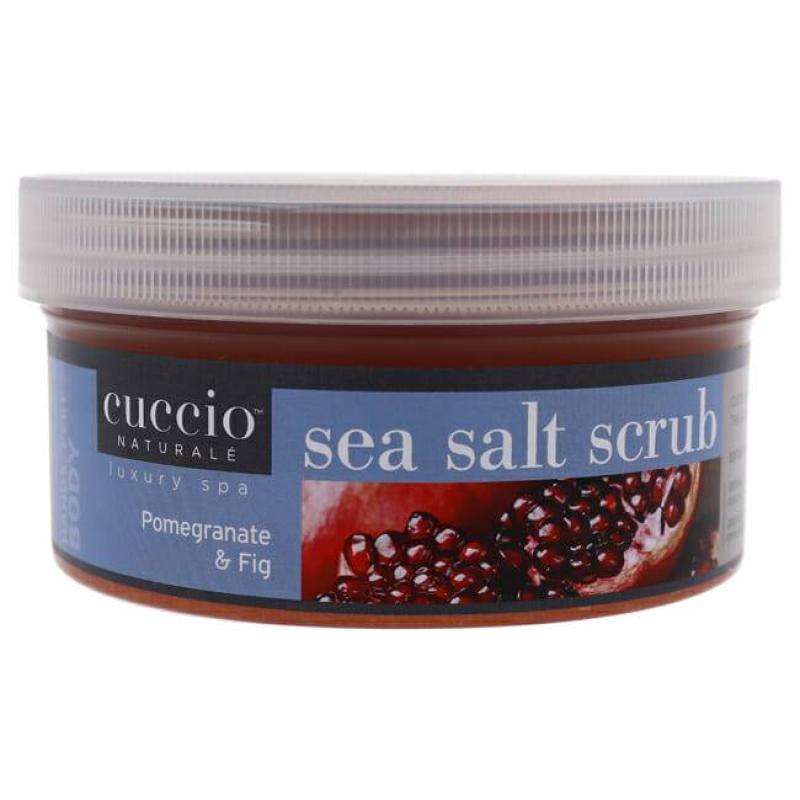 Sea Salt Scrub - Pomegranate and Fig by Cuccio Naturale for Women - 19.5 oz Scrub