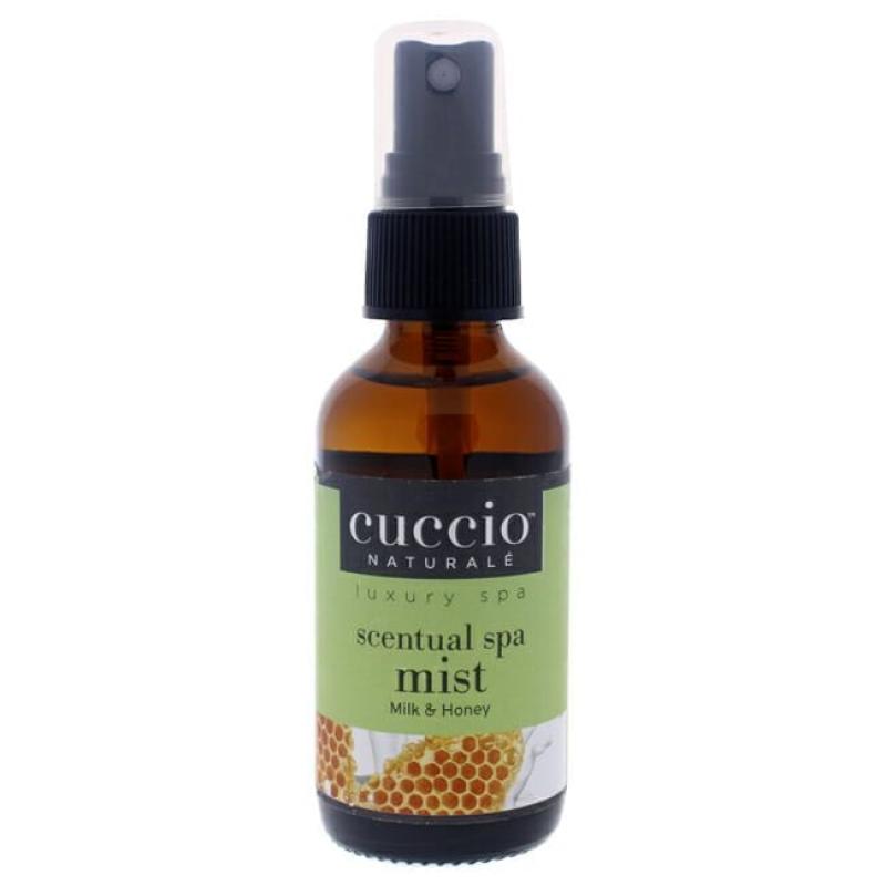 Scentual Spa Mist - Milk and Honey by Cuccio Naturale for Unisex - 2 oz Mist