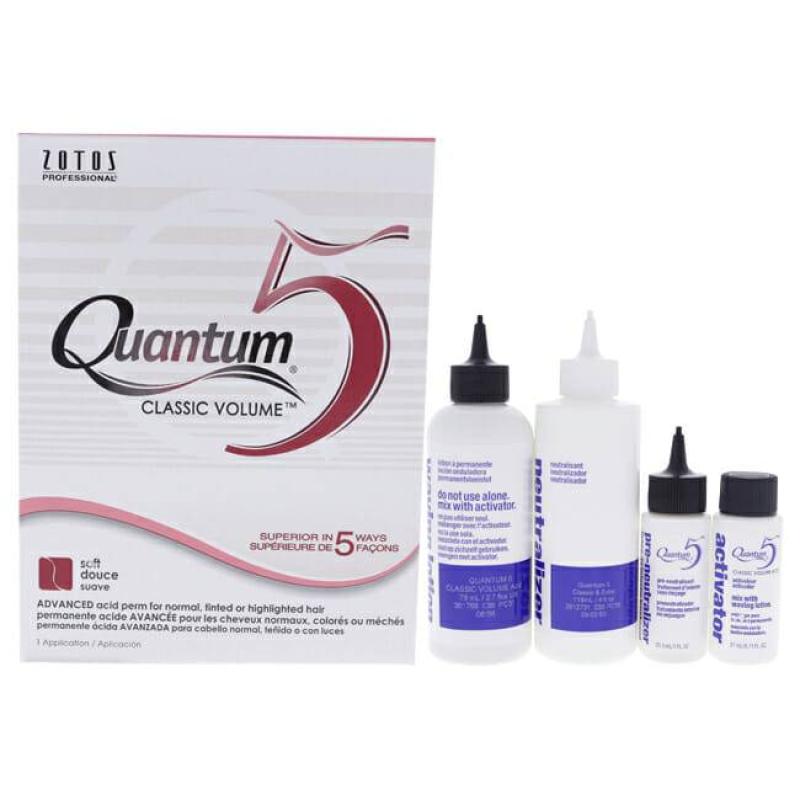 Quantum 5 Classic Volumen Acid Permanent by Zotos for Unisex - 1 Application Treatment