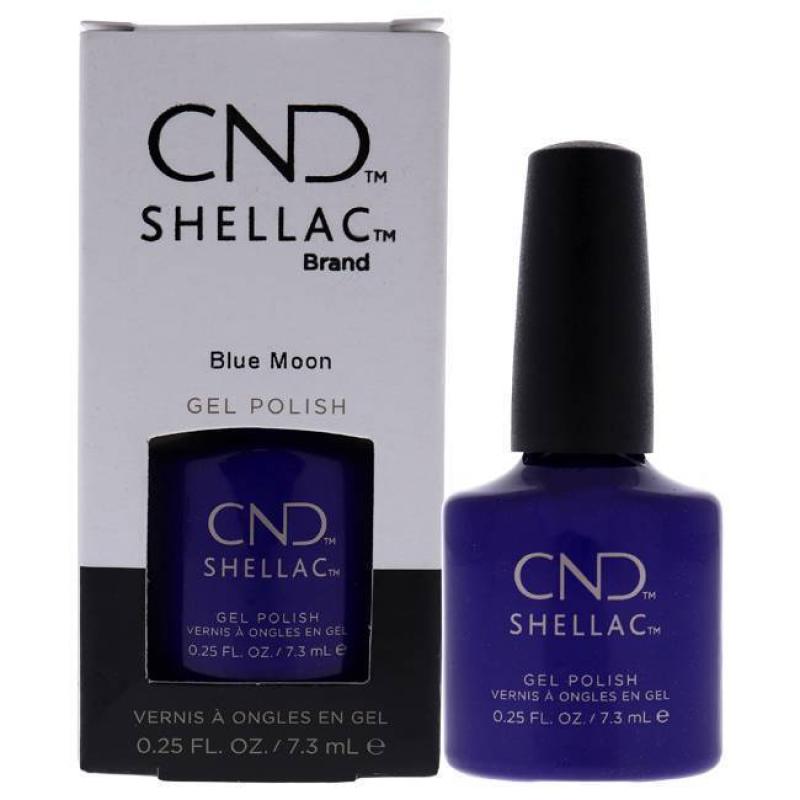 Shellac Nail Color - Blue Moon by CND for Women - 0.25 oz Nail Polish