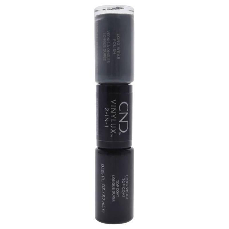 VInylux 2-In-1 Long Wear - 101 Asphalt by CND for Women - 0.25 oz Nail Polish