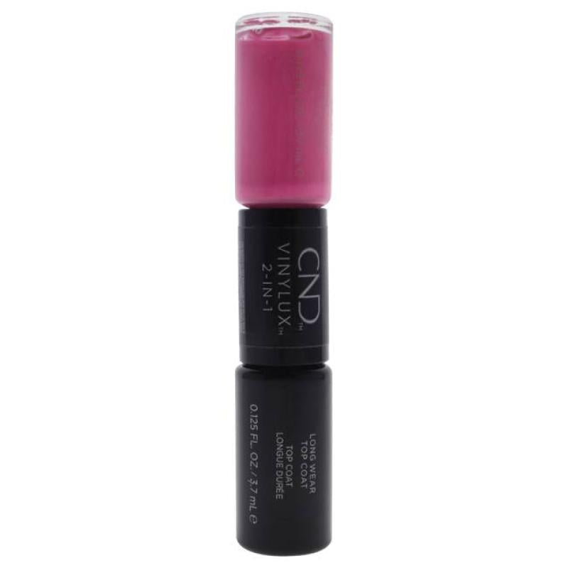 VInylux 2-In-1 Long Wear - 121 Hot Pop PInk by CND for Women - 0.25 oz Nail Polish