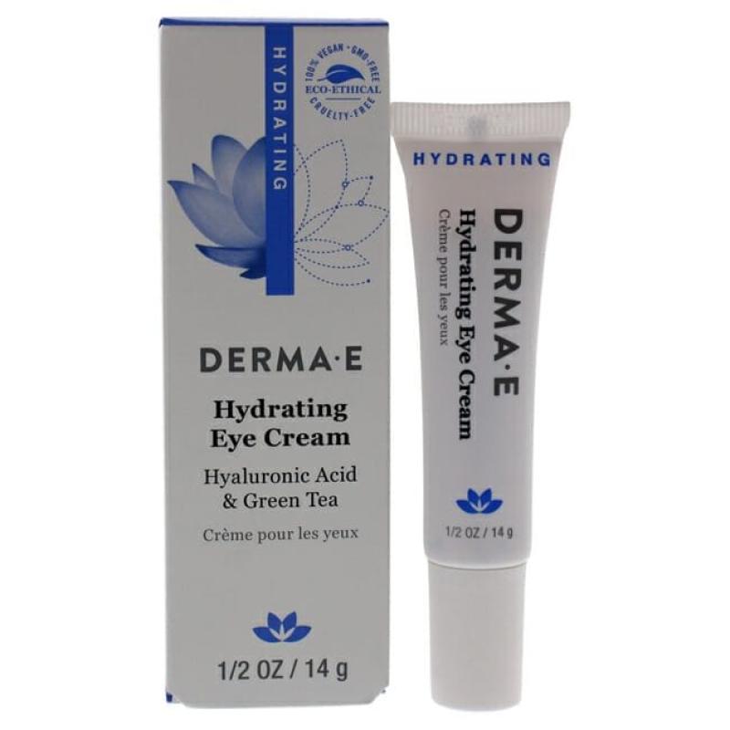 Hydrating Eye Cream by Derma-E for Unisex - 0.5 oz Cream