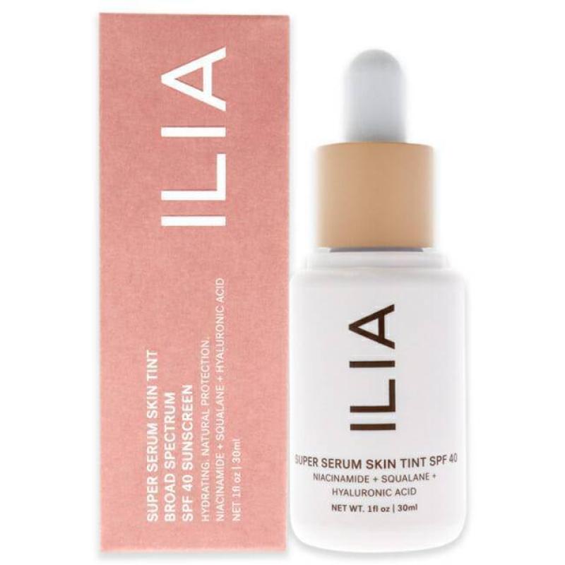 Super Serum Skin Tint Foundation SPF 40 - ST8 Shela by ILIA Beauty for Women - 1 oz Foundation