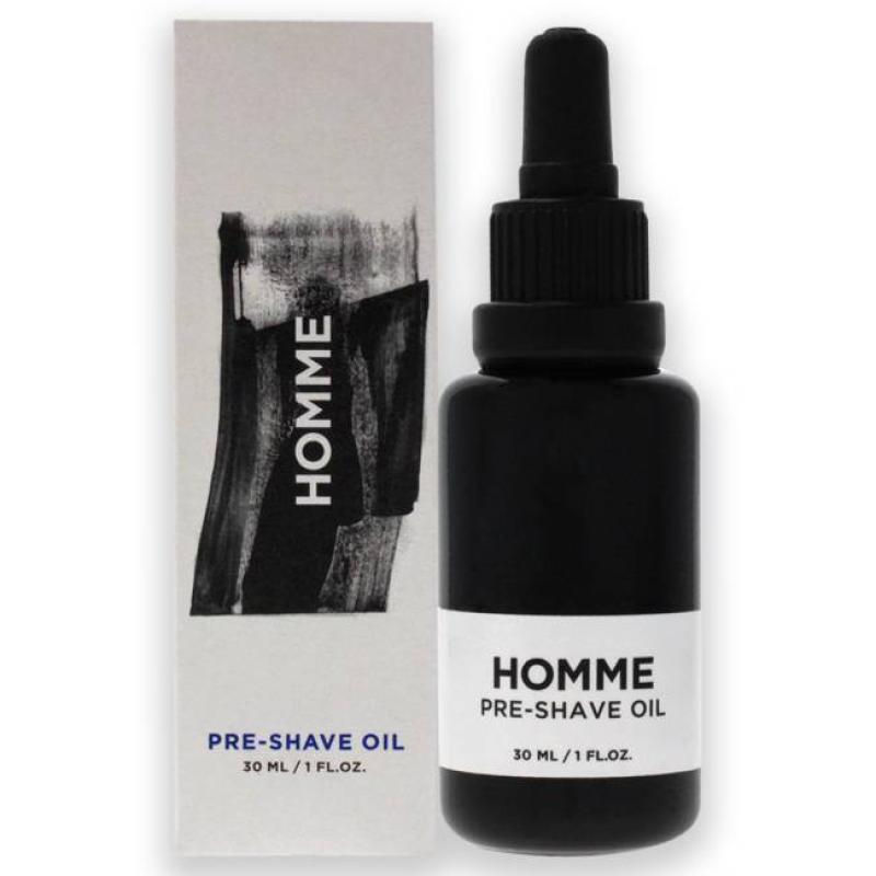 Homme Pre-Shave Oil by Homme for Men - 1 oz Oil