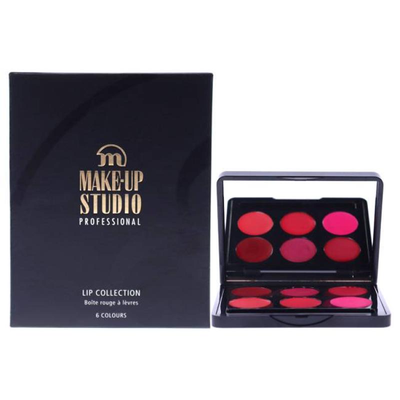 Lipcolourbox 6 Colours - Pink by Make-Up Studio for Women - 1 Pc Palette