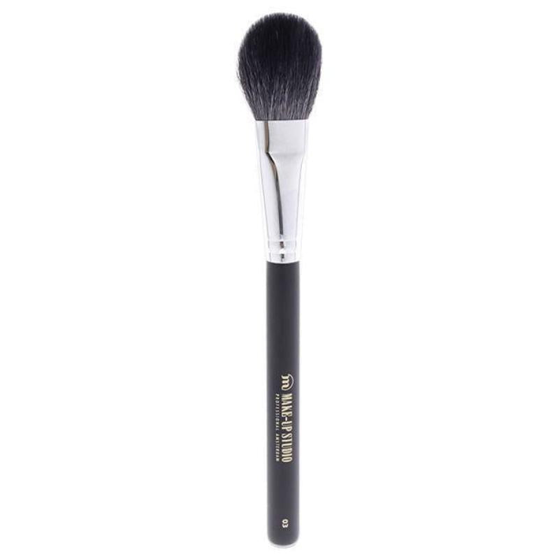 Blusher Flat Goat Hair Brush - 3 by Make-Up Studio for Women - 1 Pc Brush