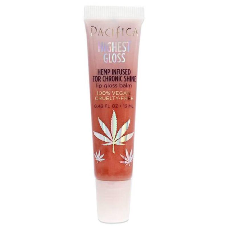 Highest Gloss Hemp Lip Balm - Vanilla Orange by Pacifica for Women - 0.43 oz Lip Balm