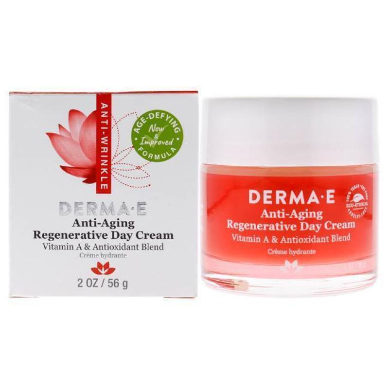 Anti-Aging Regenerative Day Cream by Derma-E for Unisex - 2 oz Cream