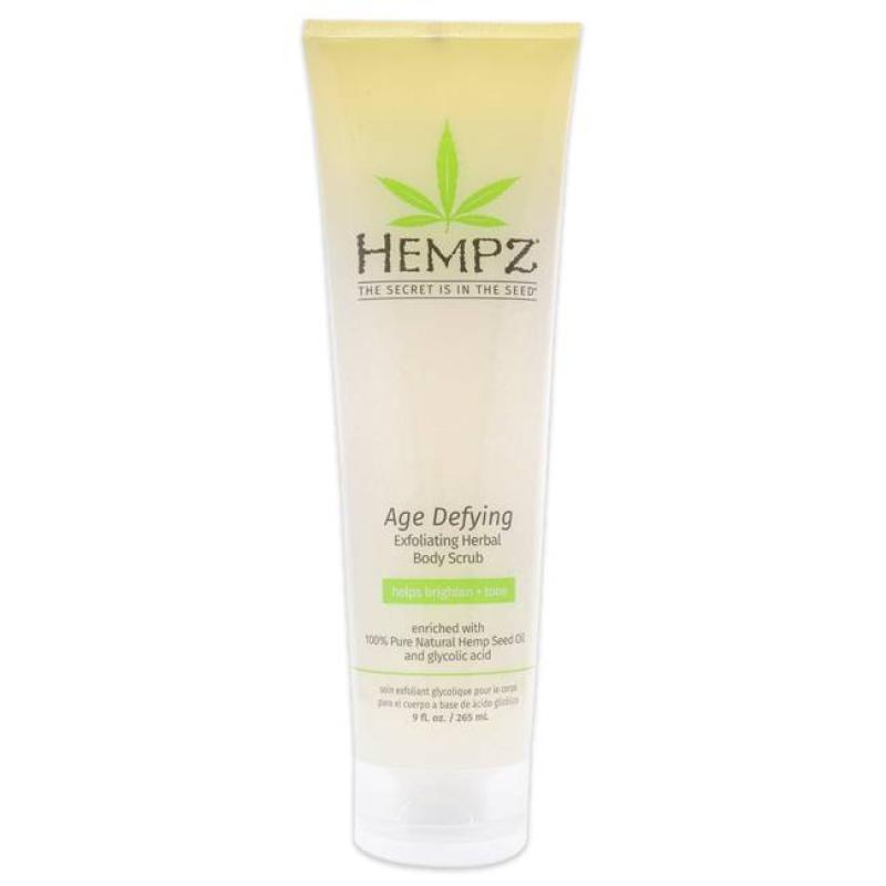 Age-Defying Herbal Body Scrub by Hempz for Unisex - 9 oz Scrub