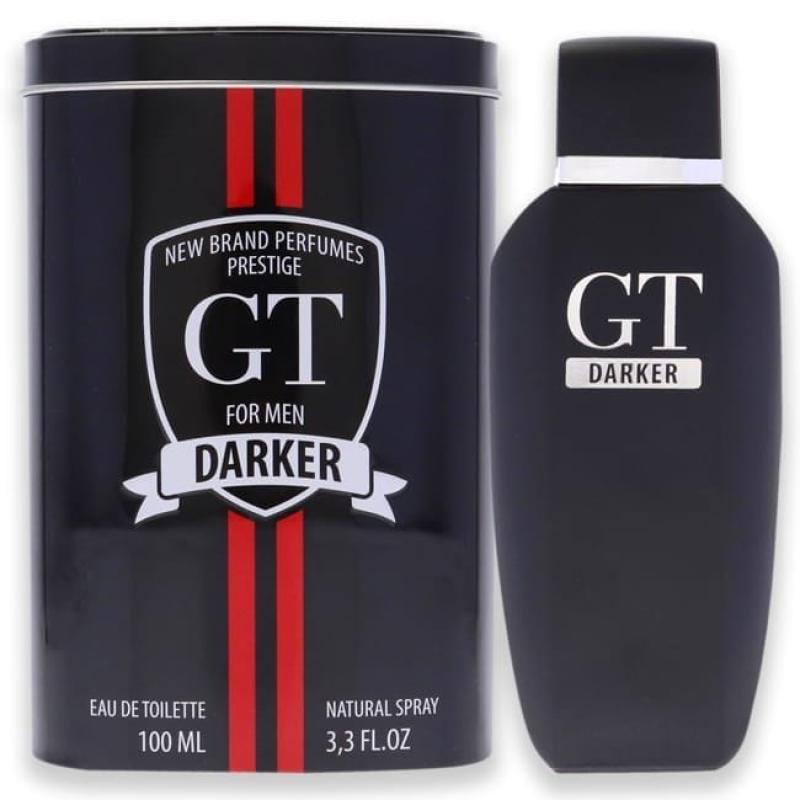 GT Darker by New Brand for Men - 3.3 oz EDT Spray