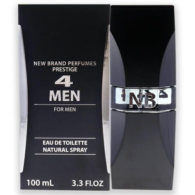 4 Men by New Brand for Men - 3.3 oz EDT Spray