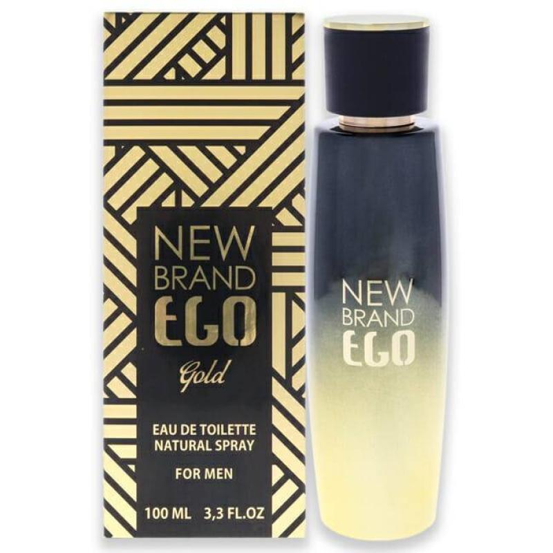 Ego Gold by New Brand for Men - 3.3 oz EDT Spray