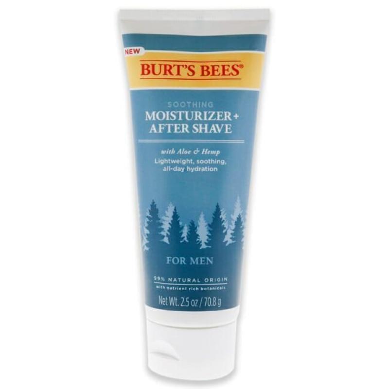 Soothing Moisturizer Plus After Shave by Burts Bees for Men - 2.5 oz After Shave