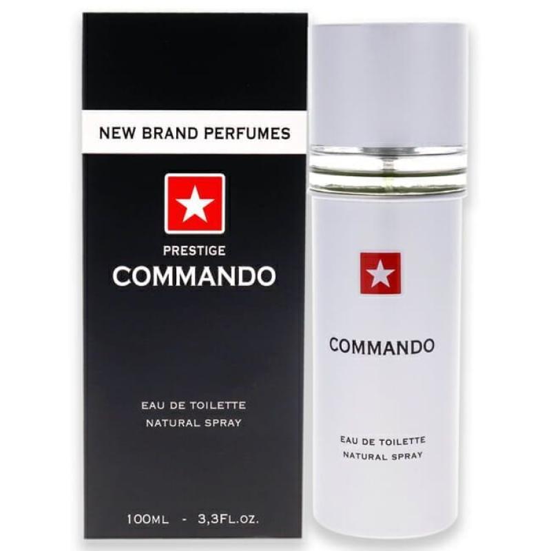 Commando by New Brand for Men - 3.3 oz EDT Spray