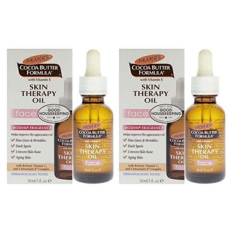 Cocoa Butter Formula Skin Therapy Oil With Vitamin E - Pack of 2 by Palmers for Unisex - 1 oz Oil