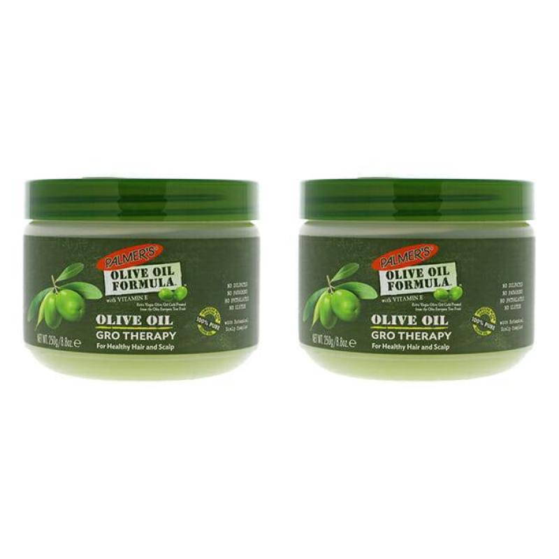 Olive Oil Gro Therapy - Pack of 2 by Palmers for Unisex - 8.8 oz Balm