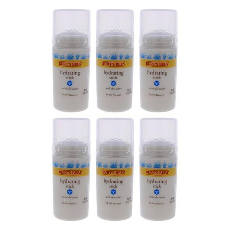 Hydrating Facial Stick by Burts Bees for Unisex - 1.1 oz Moisturizer - Pack of 6