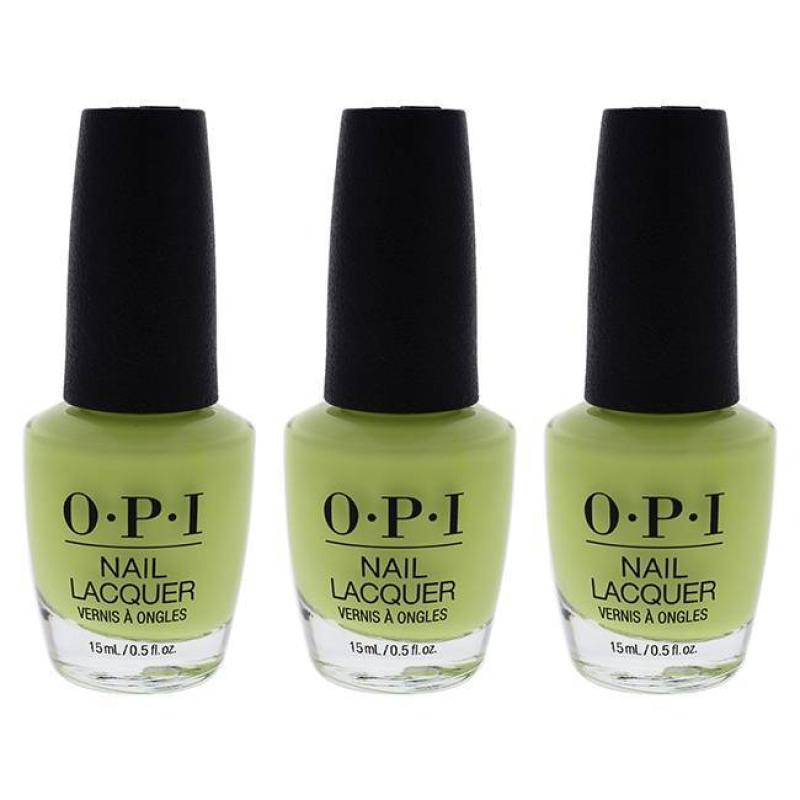 Nail Lacquer - NL N70 Pump Up the Volume by OPI for Women - 0.5 oz Nail Polish - Pack of 3