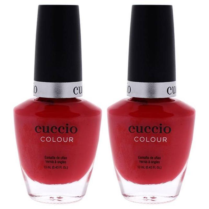 Colour Nail Polish - Lifes Not Fahrenheit by Cuccio Colour for Women - 0.43 oz Nail Polish - Pack of 2