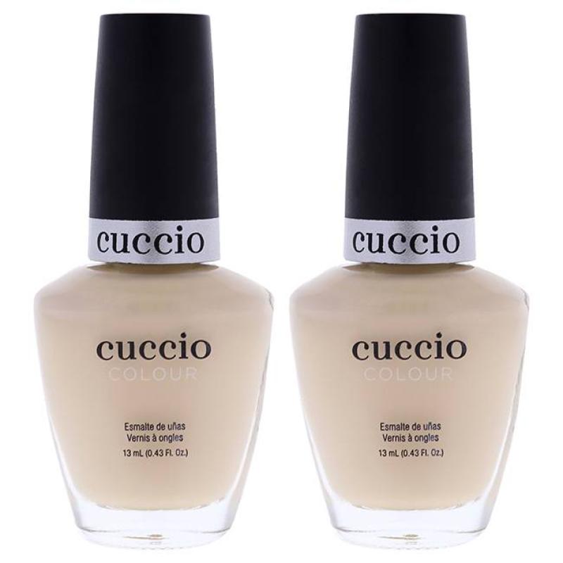 Colour Nail Polish - So So Sofia by Cuccio Colour for Women - 0.43 oz Nail Polish - Pack of 2