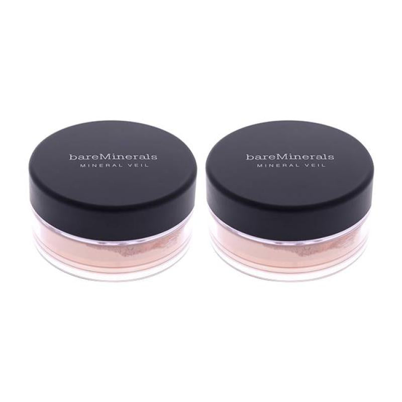 Mineral Veil Finishing Powder by Bareminerals for Women - 0.3 oz Powder - Pack of 2