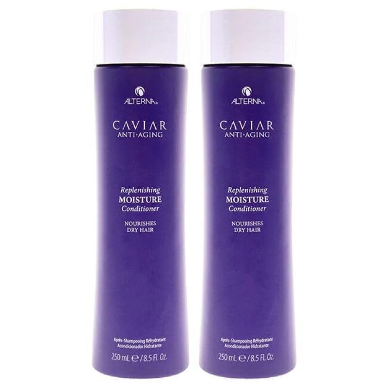 Caviar Anti-Aging Replenishing Moisture Conditioner by Alterna for Unisex - 8.5 oz Conditioner - Pack of 2