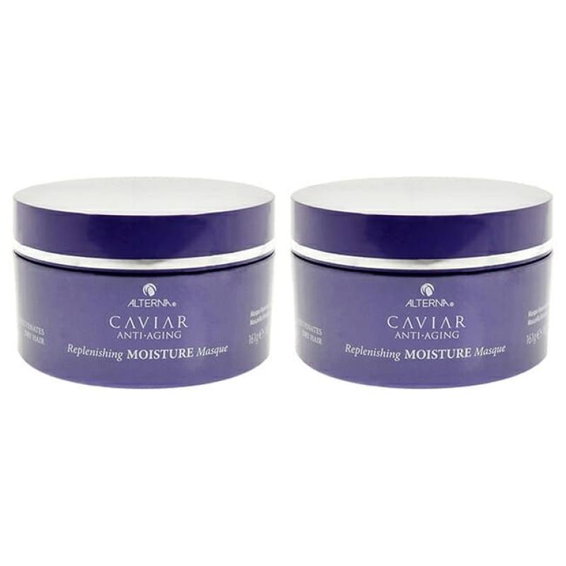 Caviar Anti-Aging Replenishing Moisture Masque by Alterna for Unisex - 5.7 oz Masque - Pack of 2