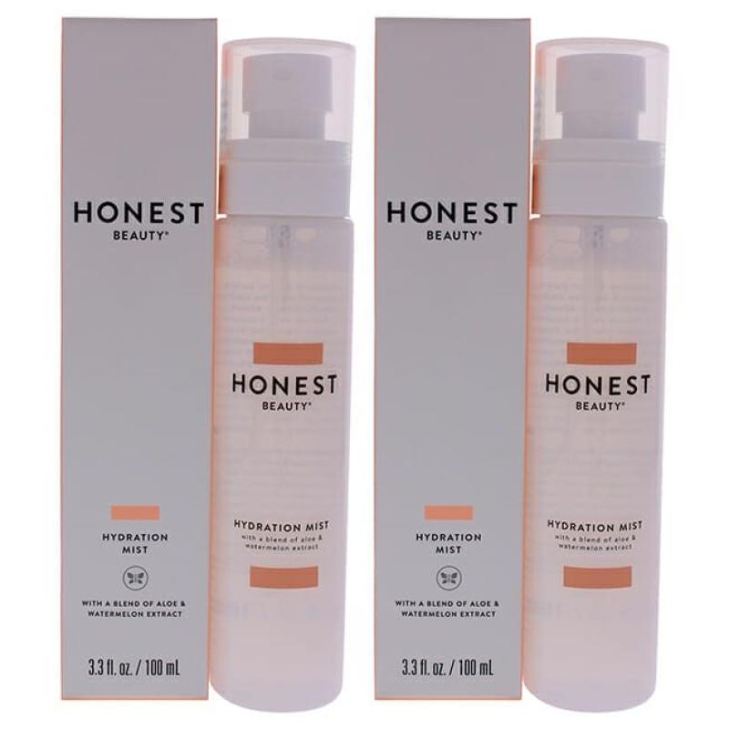 Elevated Hydration Mist by Honest for Women - 3.3 oz Mist - Pack of 2