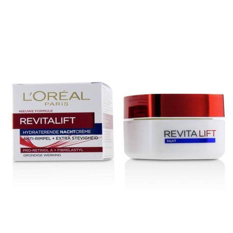 LOreal Paris Revitalift Night Anti Wrinkle Firm Cream 50 ML - 5011408040791