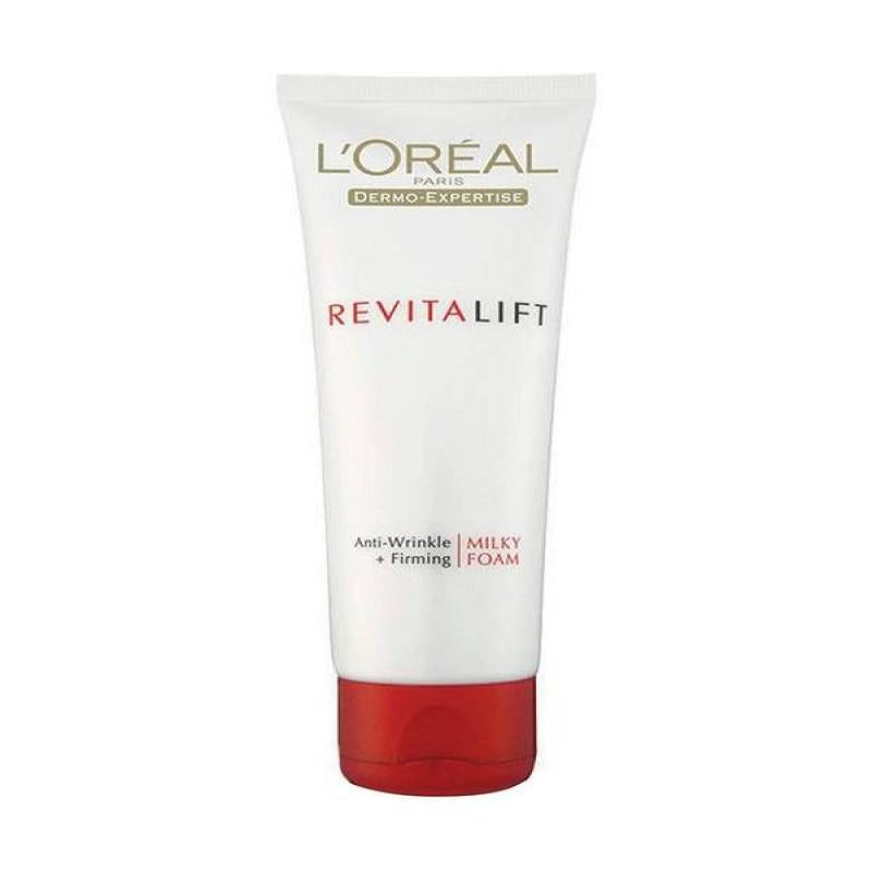 LOreal Paris Revitalift Milky Anti Aging Cleansing Foam 100 ML - 8991380232162