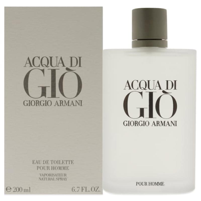 Acqua Di Gio by Giorgio Armani for Men - 6.7 oz EDT Spray