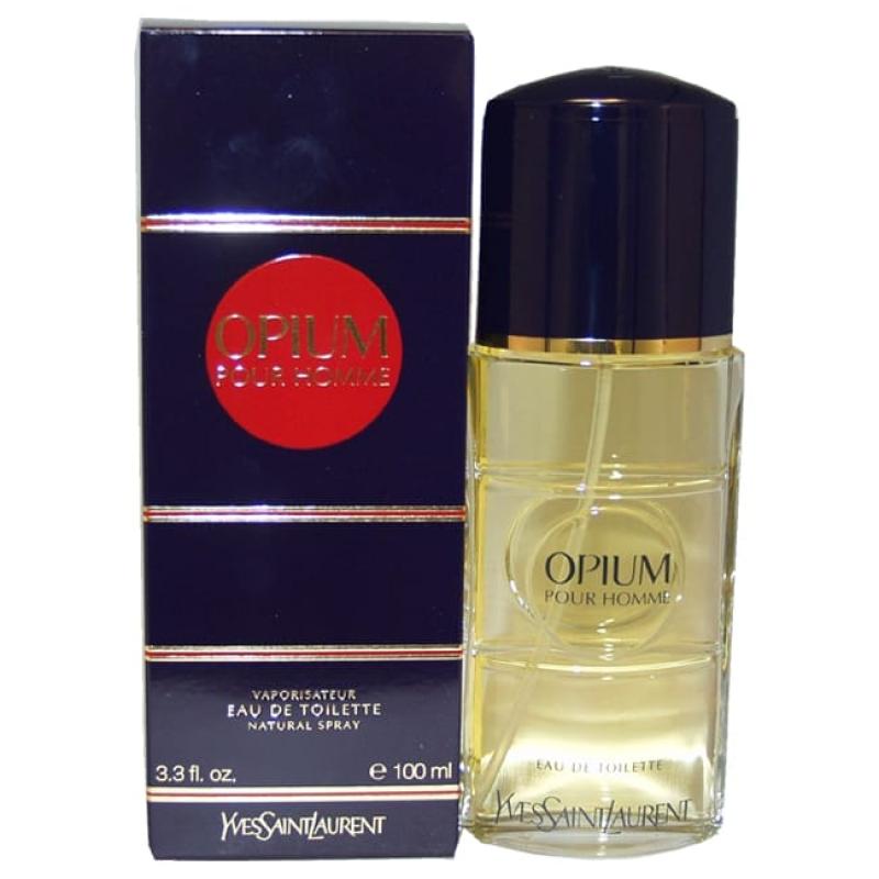 Opium by Yves Saint Laurent for Men - 3.3 oz EDT Spray