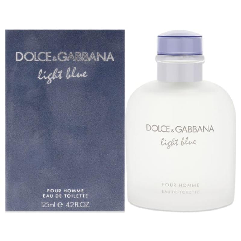 Light Blue by Dolce and Gabbana for Men - 4.2 oz EDT Spray