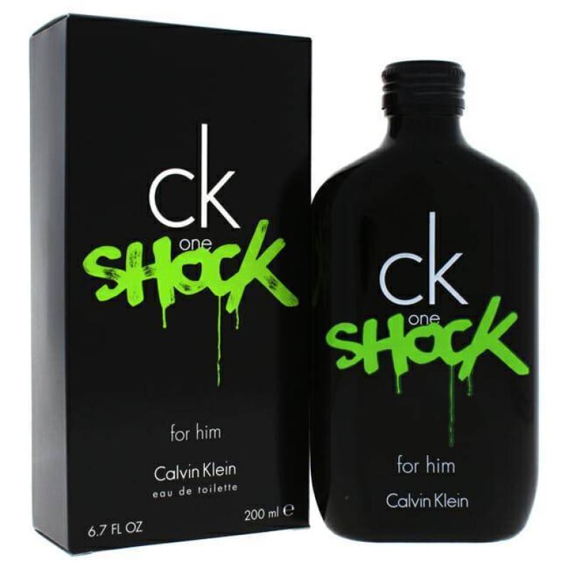 CK One Shock For Him by Calvin Klein for Men - 6.7 oz EDT Spray