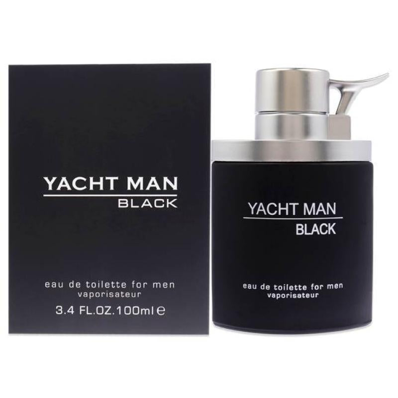 Yacht Man Black by Myrurgia for Men - 3.4 oz EDT Spray