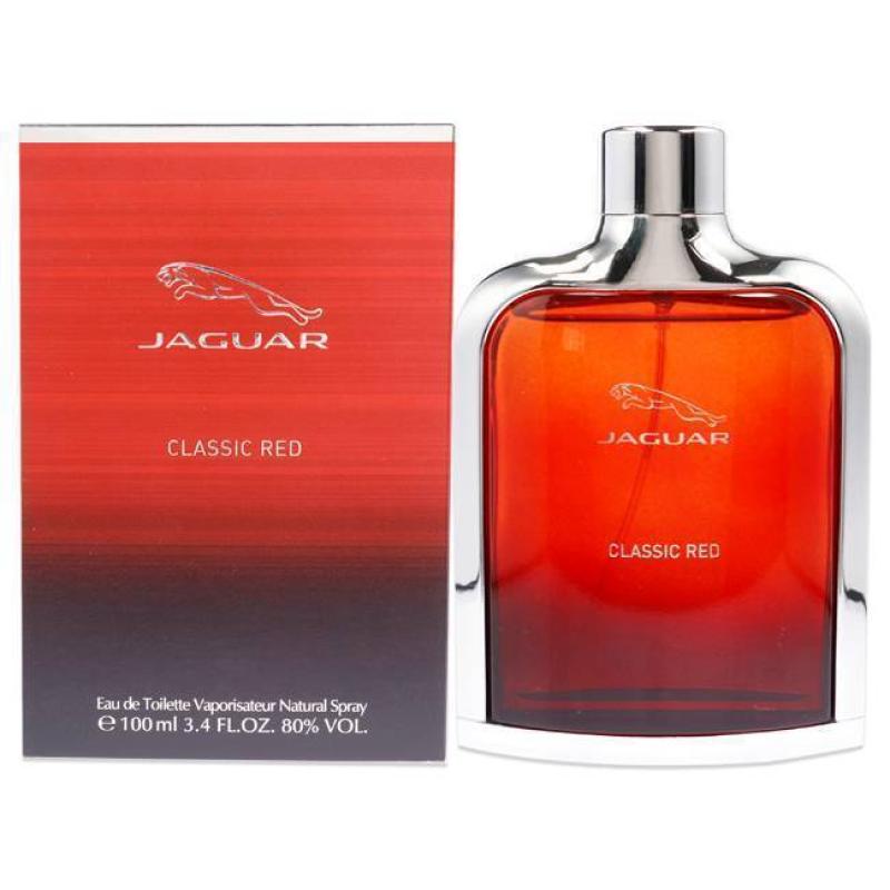 Jaguar Classic Red by Jaguar for Men - 3.4 oz EDT Spray