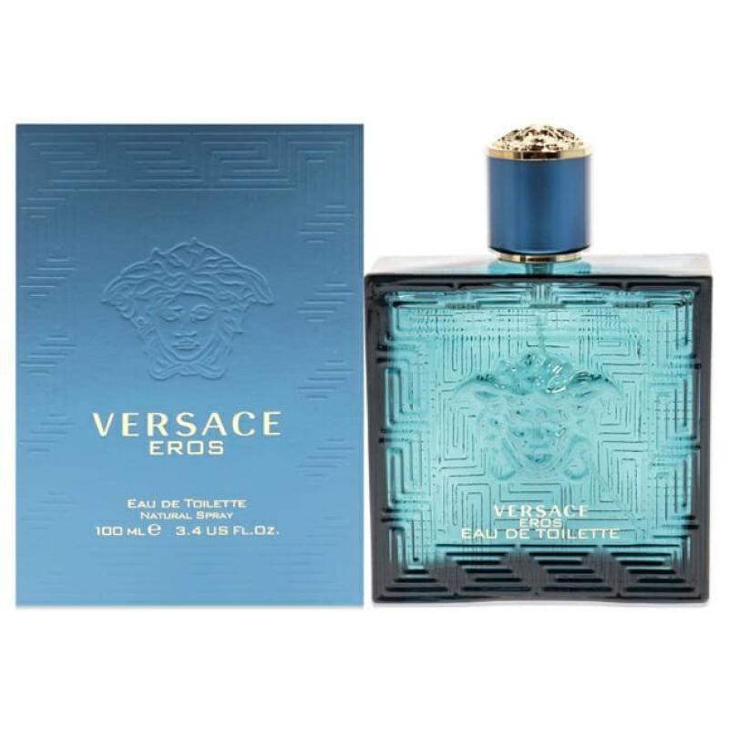 Versace Eros by Versace for Men - 3.4 oz EDT Spray