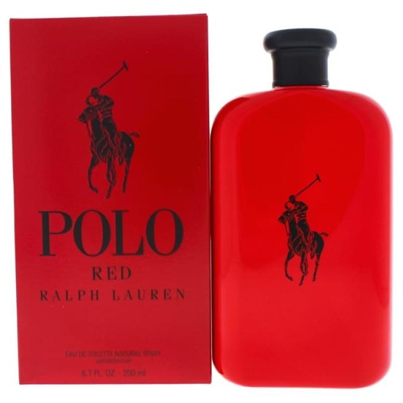 Polo Red by Ralph Lauren for Men - 6.7 oz EDT Spray