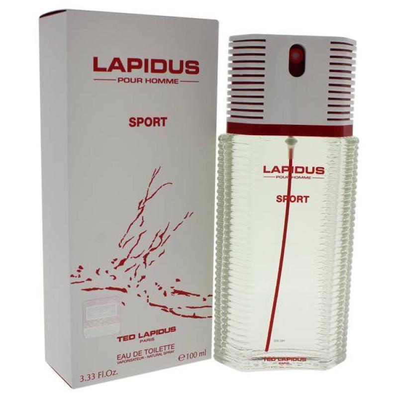 Lapidus Pour Homme Sport by Ted Lapidus for Men - 3.33 oz EDT Spray