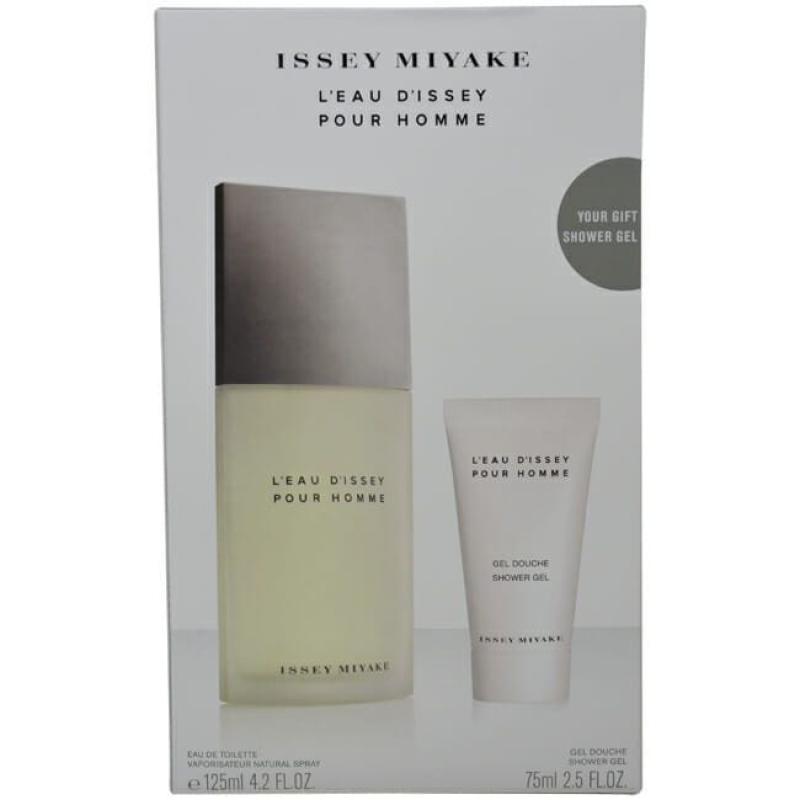 Leau Dissey by Issey Miyake for Men - 2 Pc Gift Set 4.2oz EDT Spray, 2.5oz Shower Gel