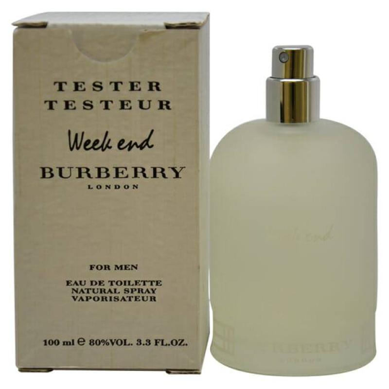 Burberry Weekend by Burberry for Men - 3.3 oz EDT Spray (Tester)