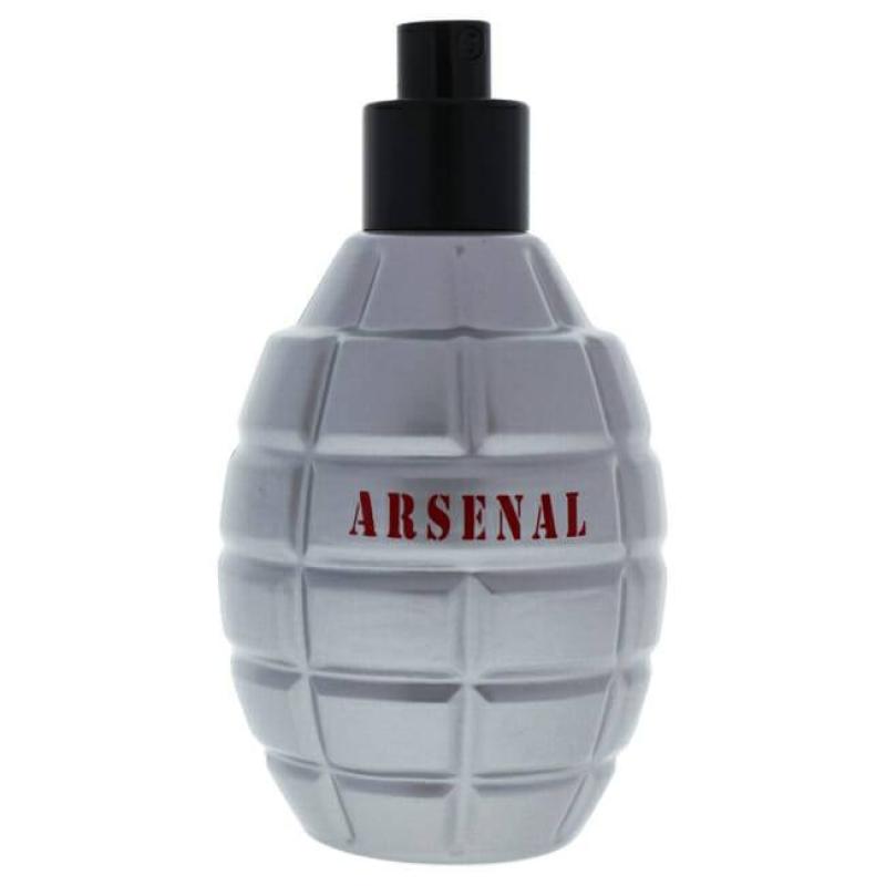 Arsenal Grey by Gilles Cantuel for Men - 3.4 oz EDP Spray (Tester)