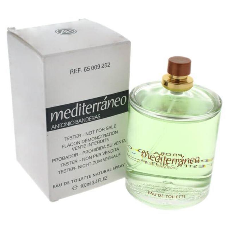 Mediterraneo by Antonio Banderas for Men - 3.4 oz EDT Spray (Tester)